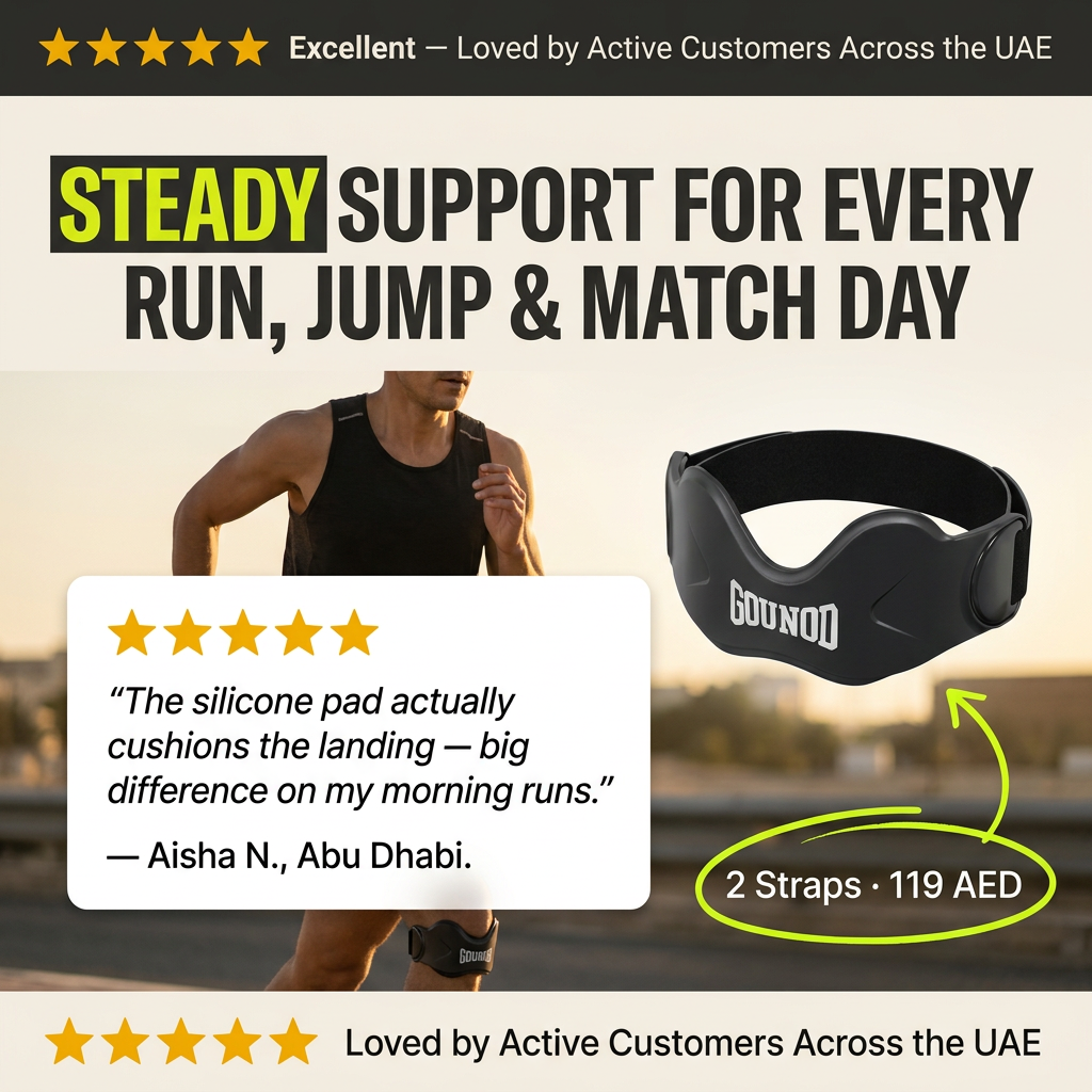 Gounod Knee Strap — For Knee Pain & Sport