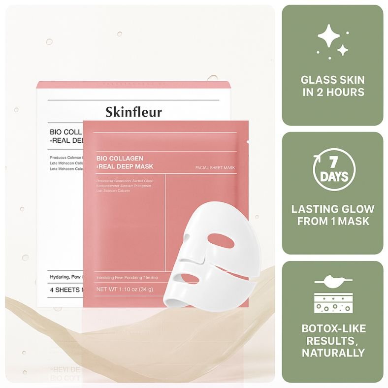 Luxury Collagen Glow Up Mask 2.0 (Spa - Level Results) - skinfleur