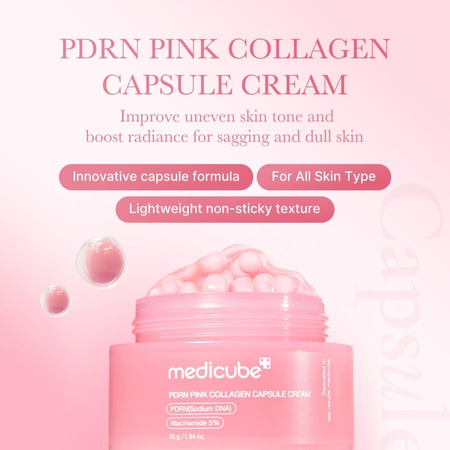 PDRN Pink Collagen Capsule Cream - skinfleur