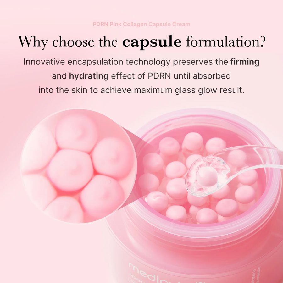 PDRN Pink Collagen Capsule Cream - skinfleur