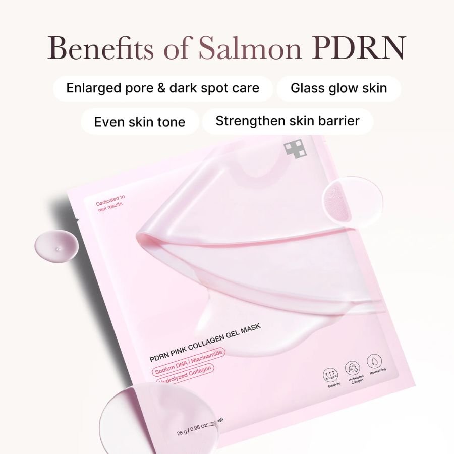 Salmon DNA PDRN Pink Collagen Jelly Gel Mask - skinfleur