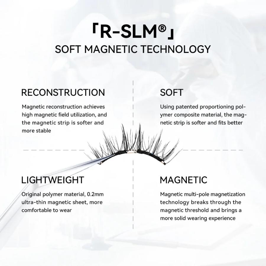 Soft Magnetic Eyelashes - skinfleur