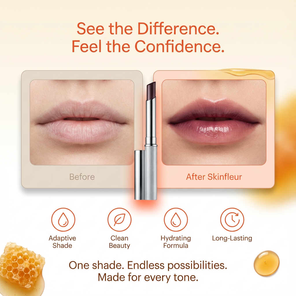 Black Honey Color-Adapting Lipstick Skinfleur™