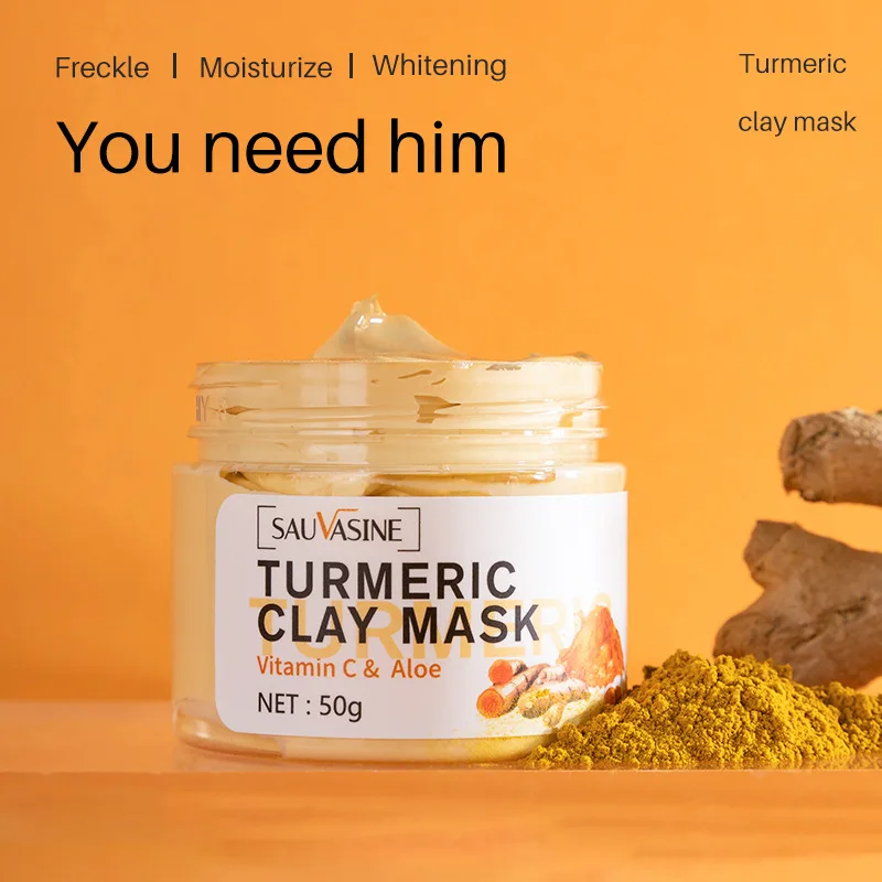 Turmeric Face Clay Mask