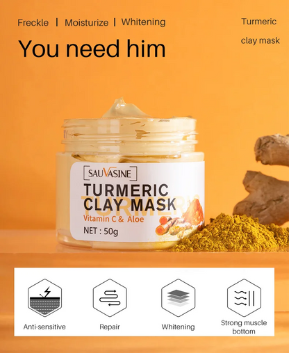 Turmeric Face Clay Mask