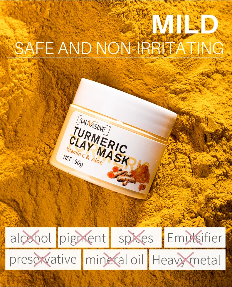 Turmeric Face Clay Mask