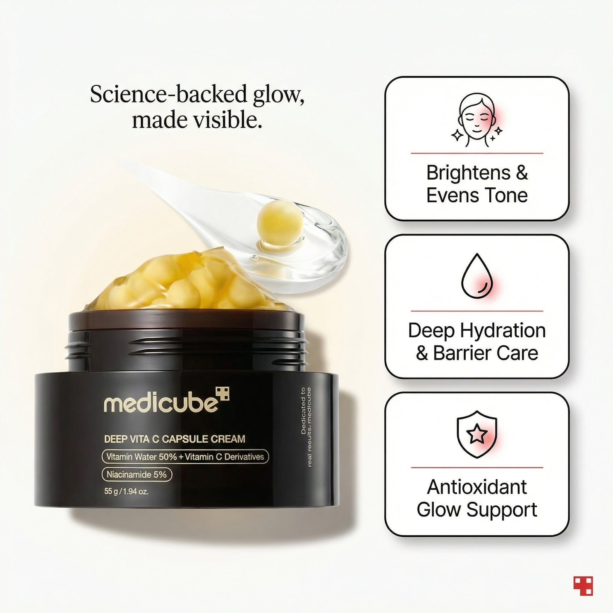 Deep Vita C Capsule Cream (Buy 1 Get 1 Free) - SkinViral