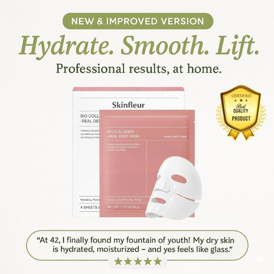 Luxury Collagen Glow Up Mask 2.0 (Spa - Level Results) - skinfleur
