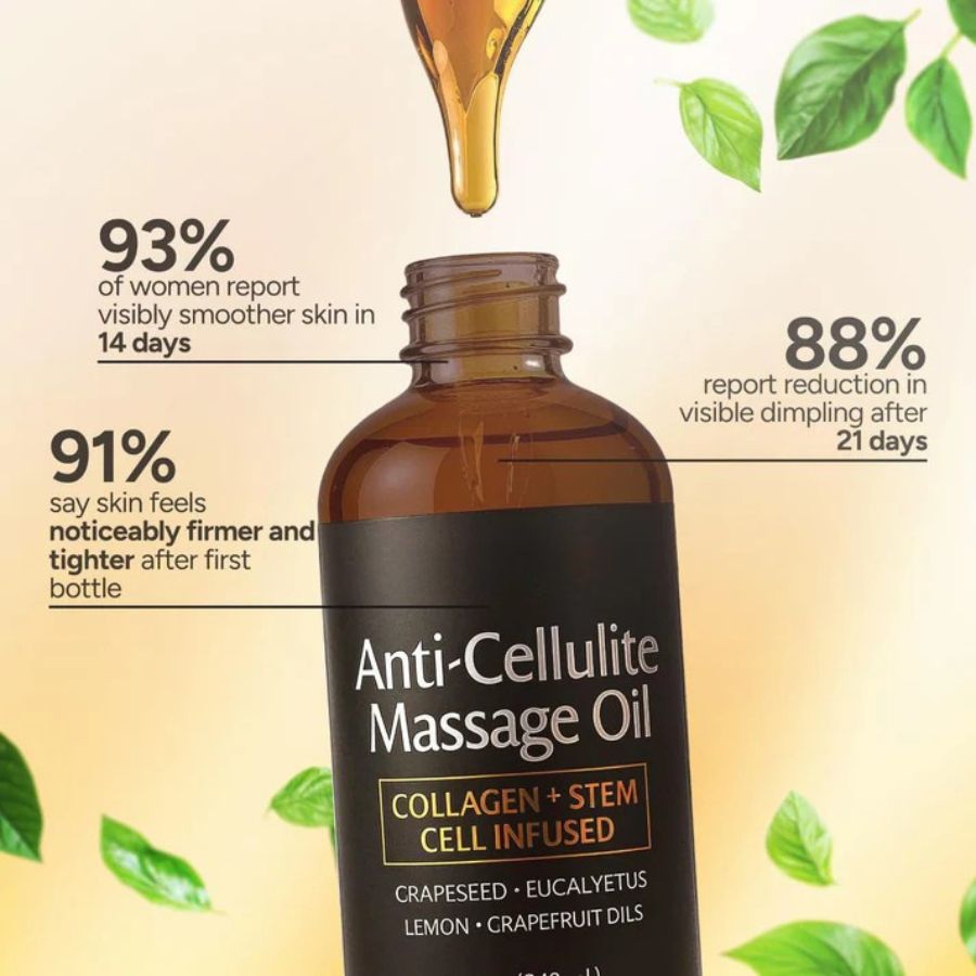 M3 Anti - Cellulite Massage Oil - SkinViral