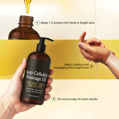 M3 Anti - Cellulite Massage Oil - SkinViral