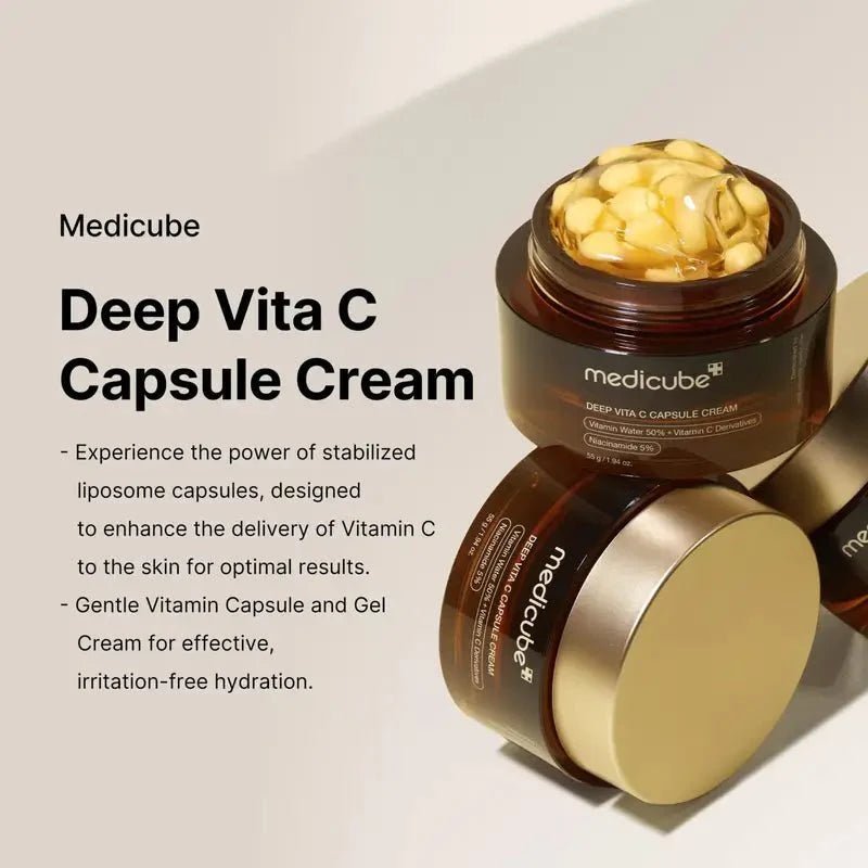 Medicube Deep Vita C Capsule Cream - skinfleur