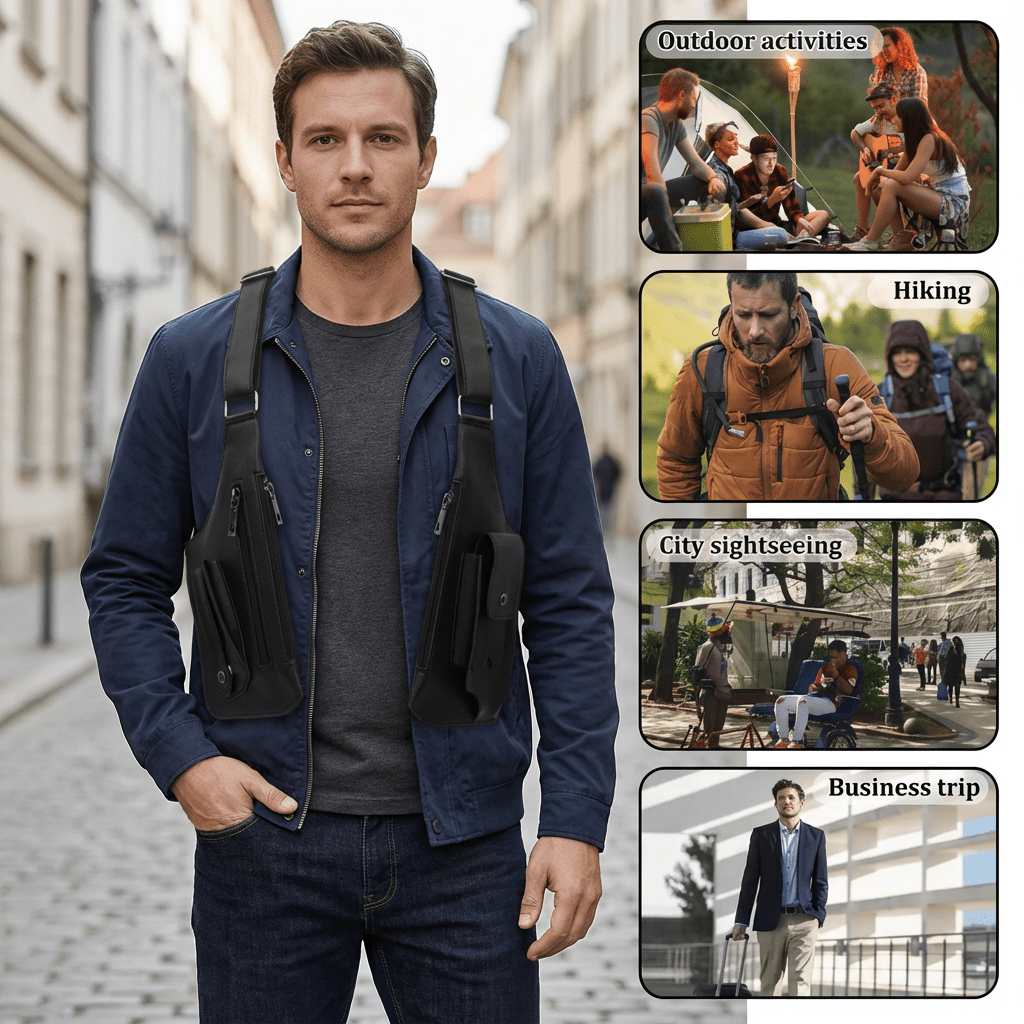 Premium Leather Shoulder Bag - skinfleur