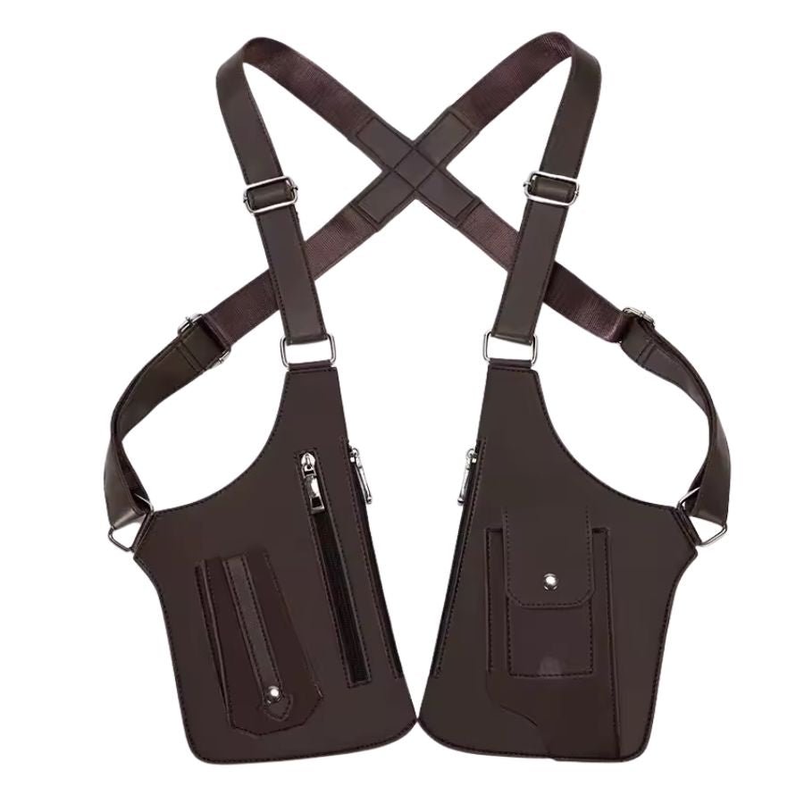 Premium Leather Shoulder Bag - skinfleur