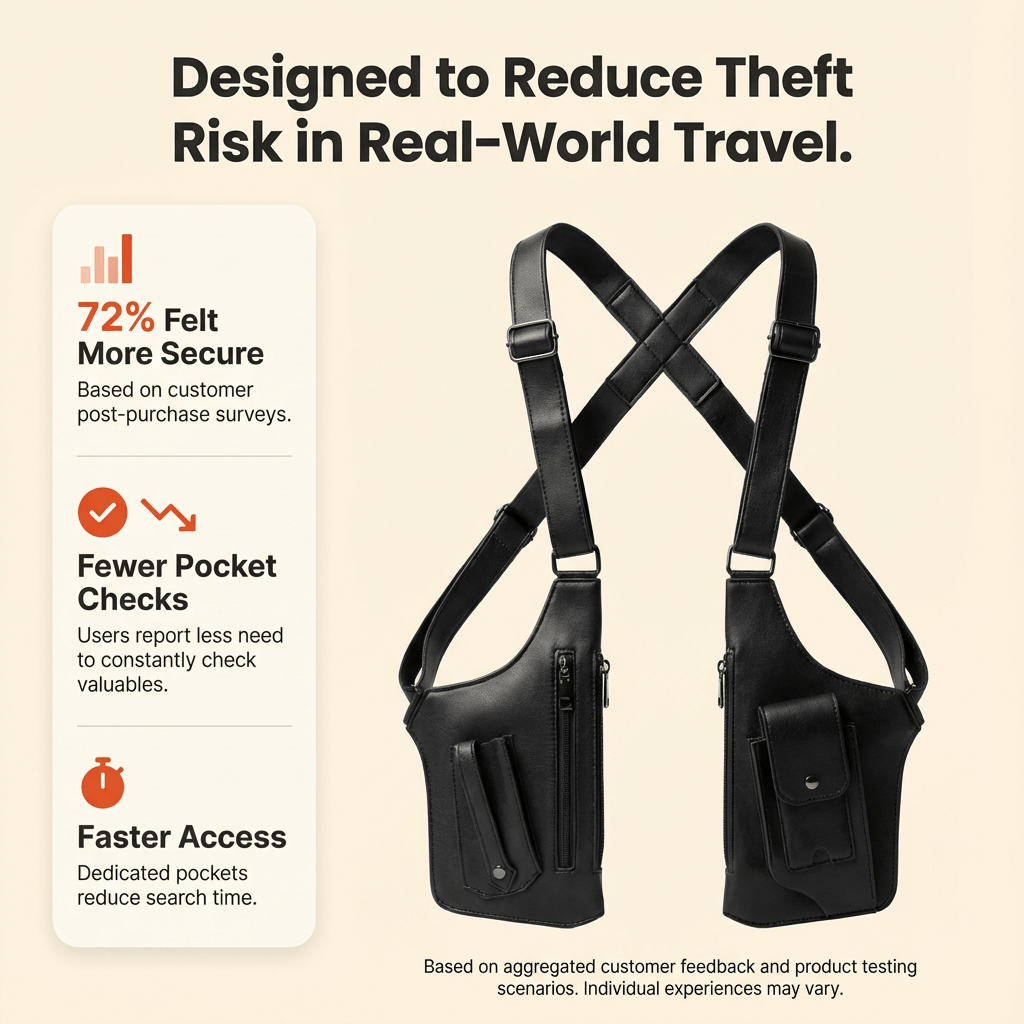 Premium Leather Shoulder Bag - skinfleur