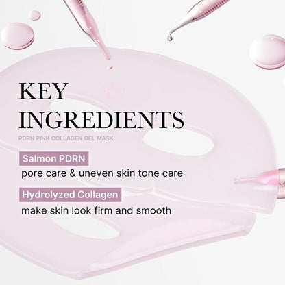 Salmon DNA PDRN Pink Collagen Jelly Gel Mask - skinfleur