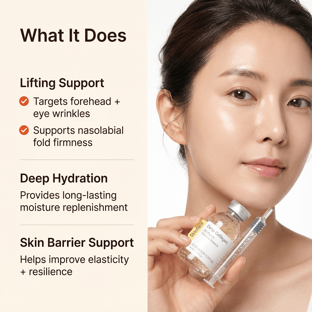 Skinfleur™ Silk Peptide Intensive Lifting Ampoule - skinfleur